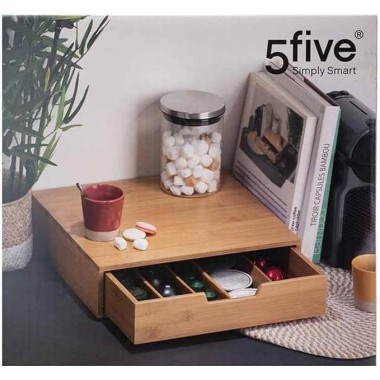 Cajón Porta Capsulas Café