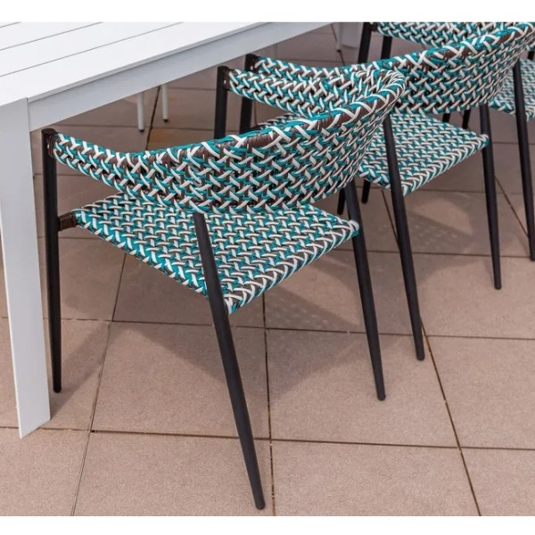 Silla Nadia Aluminio