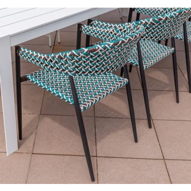 Silla Nadia Aluminio