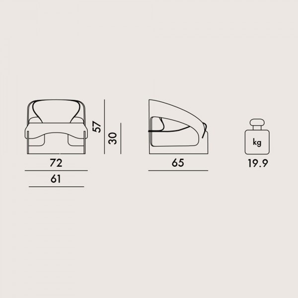 Butaca Joe Colombo Kartell