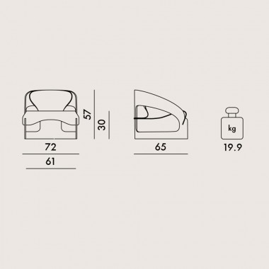 Butaca Joe Colombo Kartell