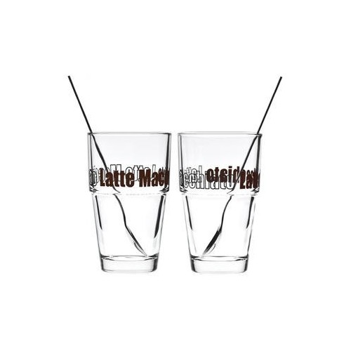 Set 2 vasos Latte Machiatto