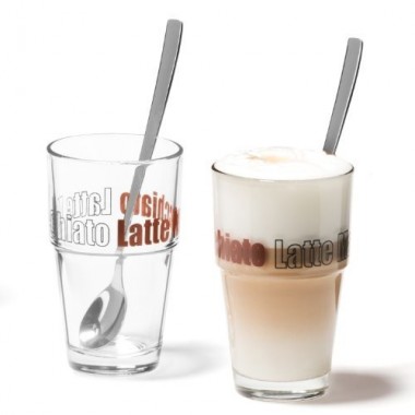 Set 2 vasos Latte Machiatto