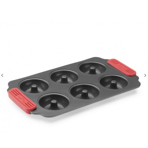 Molde Dónuts Antiadherente 6 cav Lékué