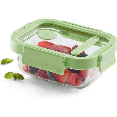 Recipiente Hermético Vidrio 370 ml Lékué