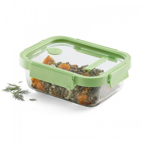 Recipiente Hermético Vidrio 1050 ml Lékué