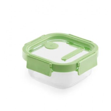 Recipiente Hermético Vidrio 520ml Cuadrado Lékué