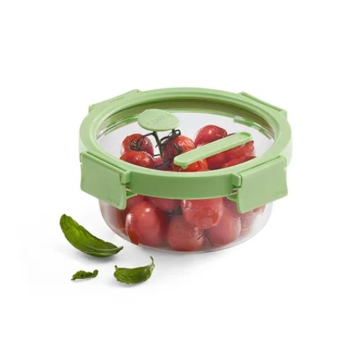 Recipiente Hermético Vidrio 650ml Circular Lékué