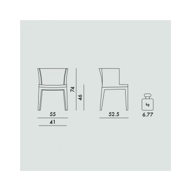 Butaca Mademoiselle Kartell