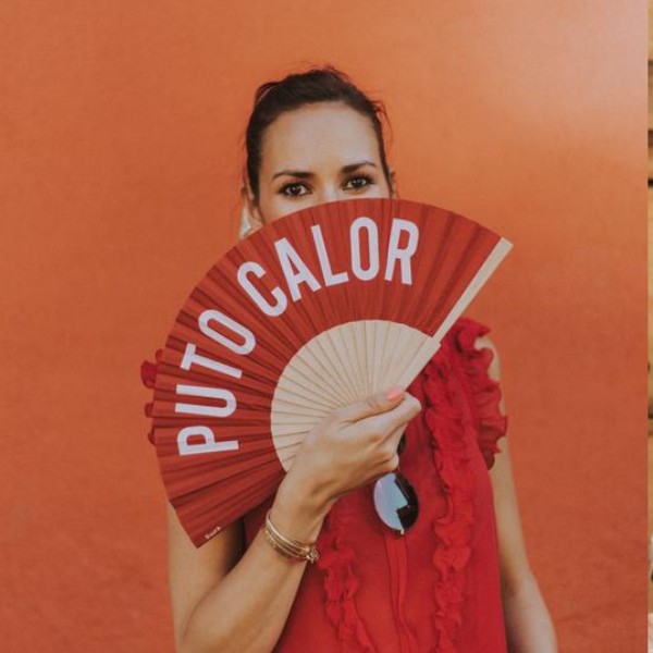 Abanico "Puto Calor"