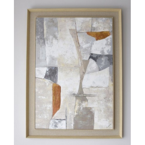 Cuadro Abstracción en Ocres 2