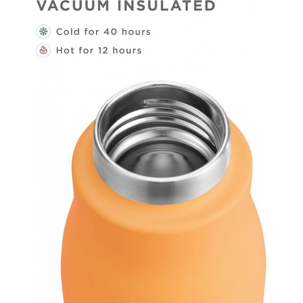 Botella Térmica 0.5L Zoku Naranja