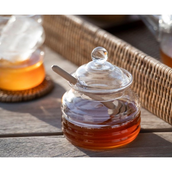 Tarro Miel con Cuchara