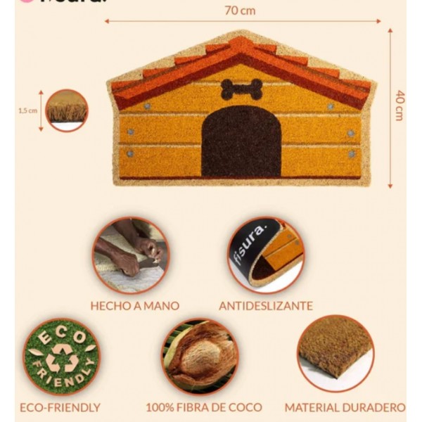 Felpudo "Caseta perro"