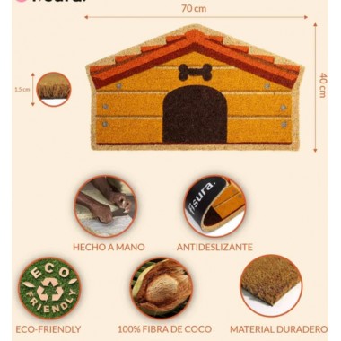 Felpudo "Caseta perro"