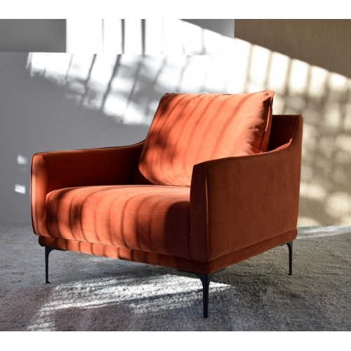 Butaca Cuadrada Terciopelo