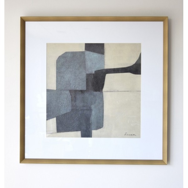 Cuadro Perspectiva en Azul