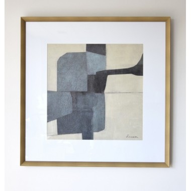 Cuadro Perspectiva en Azul