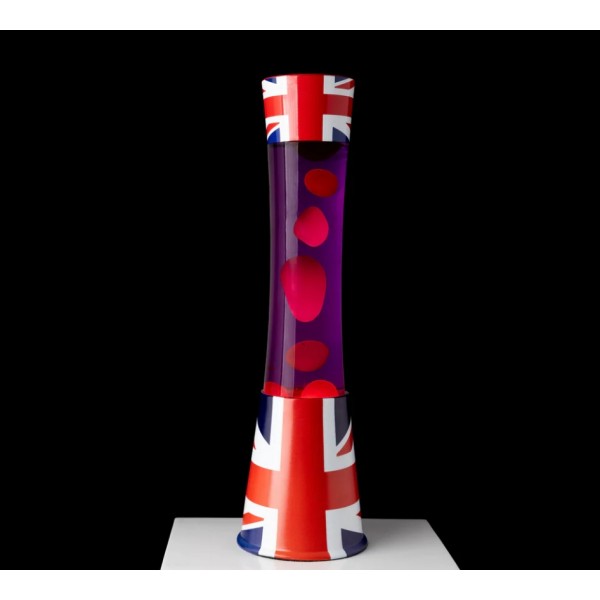 Lámpara de lava "Bandera UK"