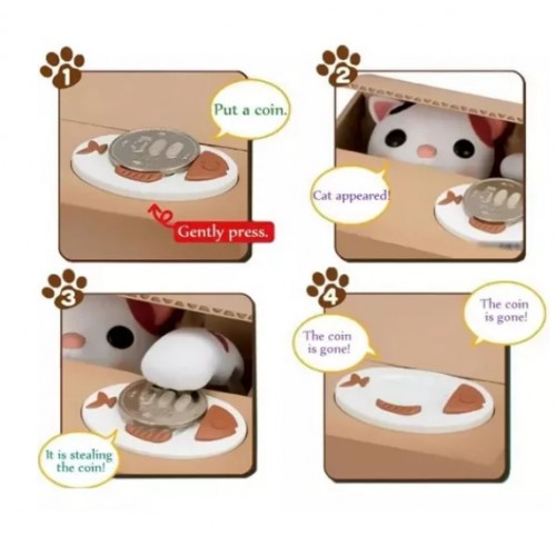 Hucha Electrónica Gato 2