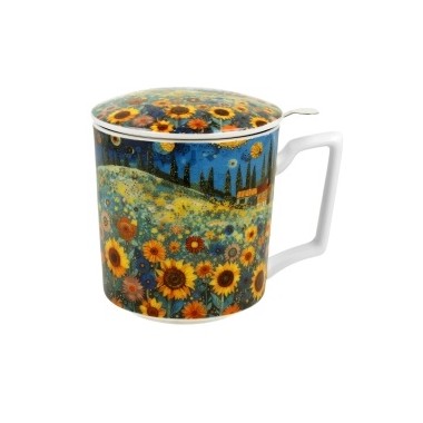 Taza Infusión Campo de Girasoles