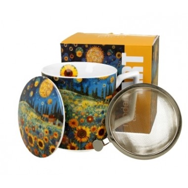 Taza Infusión Campo de Girasoles