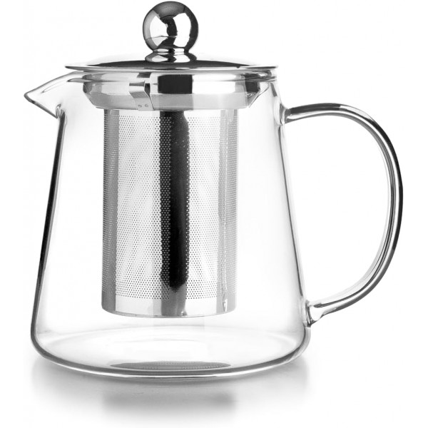 Tetera de cristal con filtro 450 ml