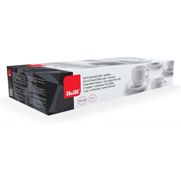 Juego 6 Tazas Castilla 170ml