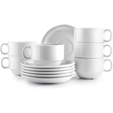 Juego de 6 Tazas Castilla 230 ml