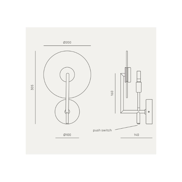 Erto Aplique Cerámica