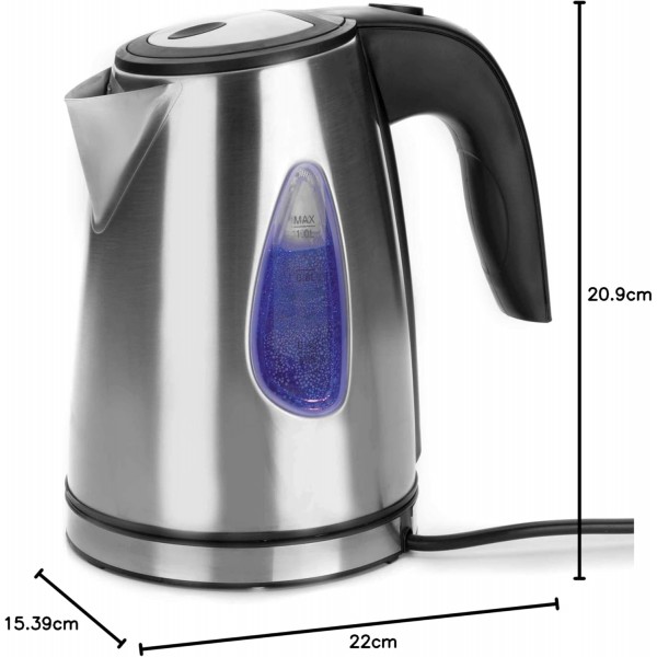 Hervidor Agua Eléctrico 1L Lacor