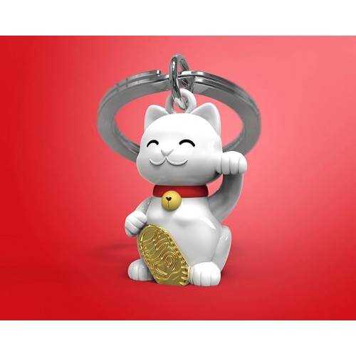 Llavero Gato de la Suerte