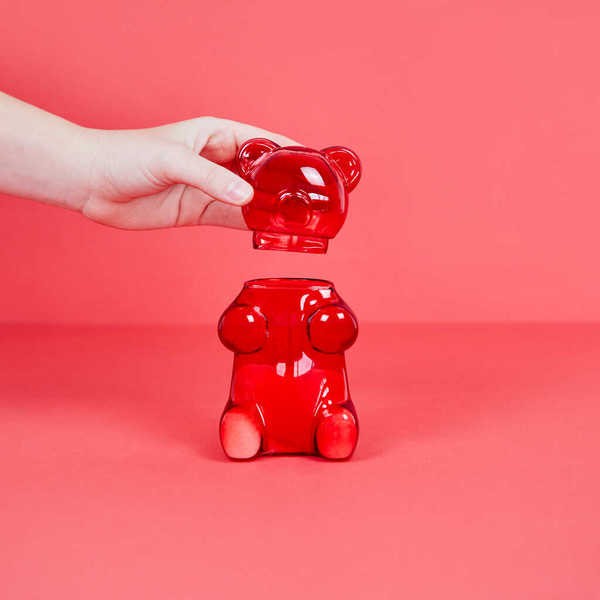 Azucarero Yummy Bear Rojo
