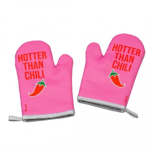 Manoplas de cocina "hotter than chili"