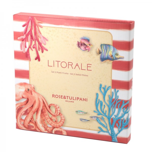 Set 2 Platos postre Litorale 21 cm