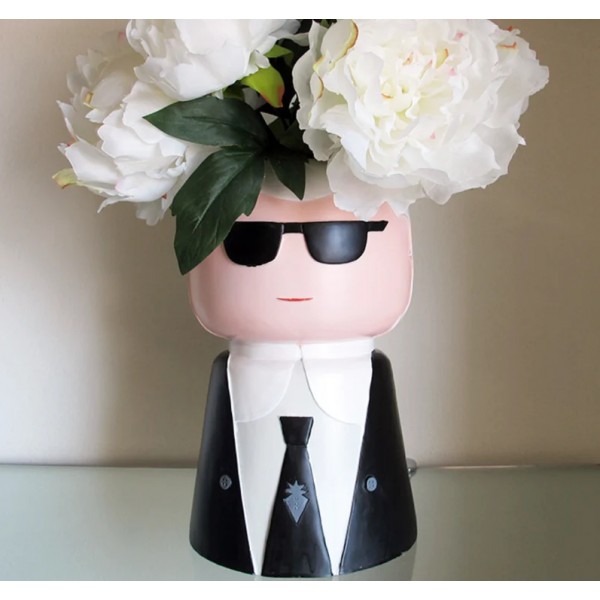 Jarrón Karl Lagerfeld 15 cm