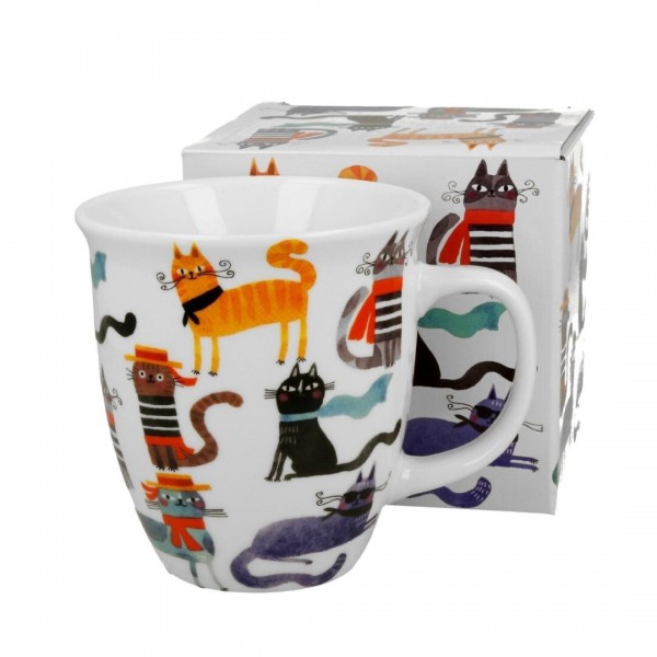 Taza Jumbo Gatos Estilosos