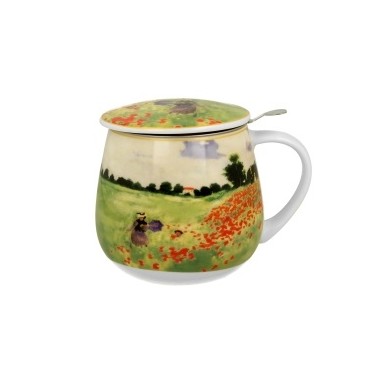 Taza Infusión  Amapolas Monet