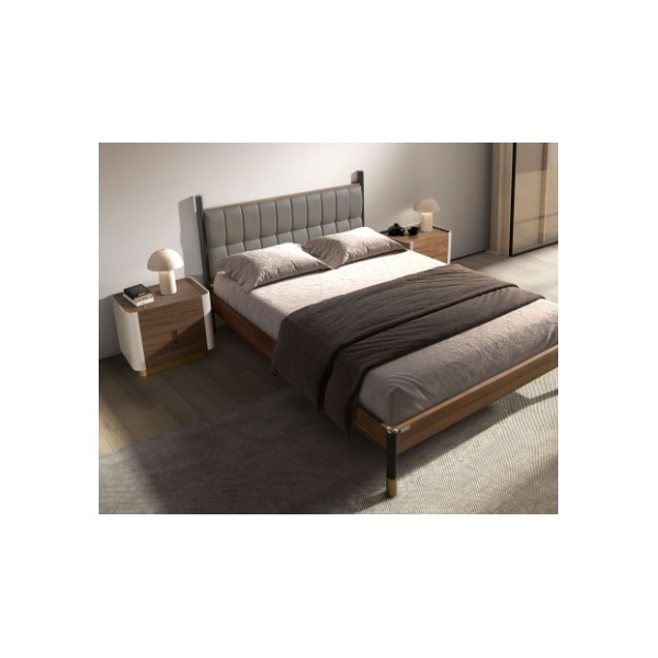 Mesita de Noche Nogal Beige