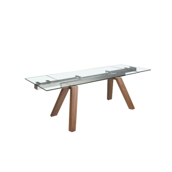 Mesa Comedor Extensible Cristal 160