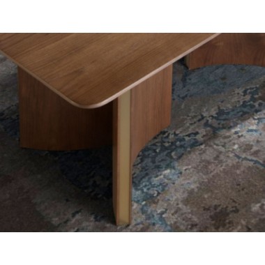 Mesa Rectangular Nogal