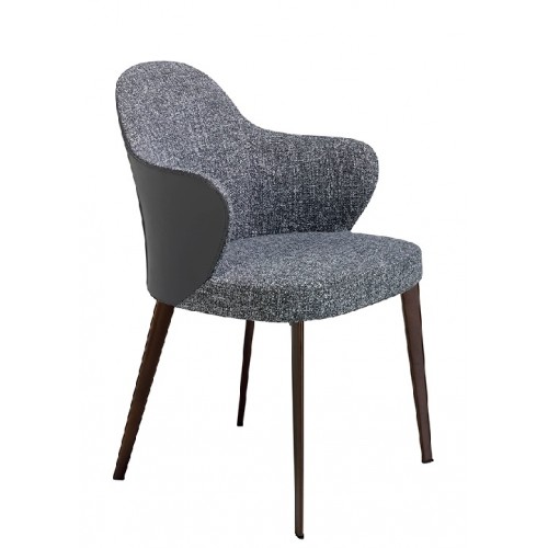 Silla Mampa Gris Oscuro