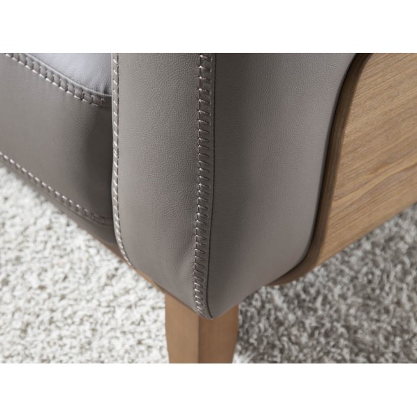 Sofá 2 Plazas Piel Visón Sofá 2 Plazas Piel Visón