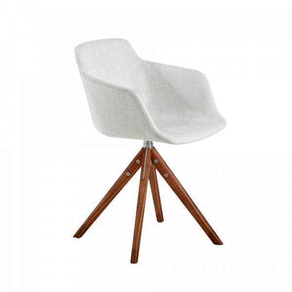 Silla Giratoria Beige