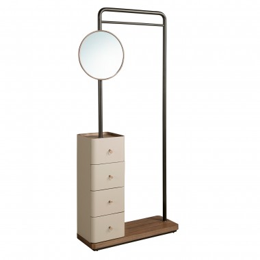 Perchero Piel Visón Yuste