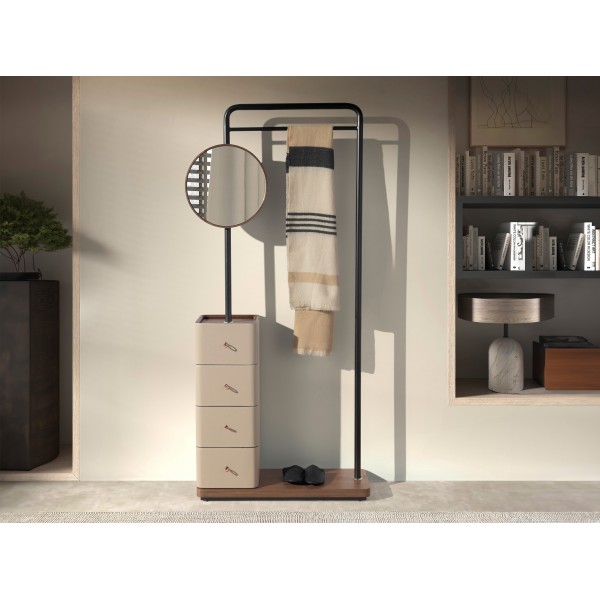 Perchero Piel Visón Yuste