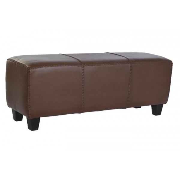 Banco Piel Marrón