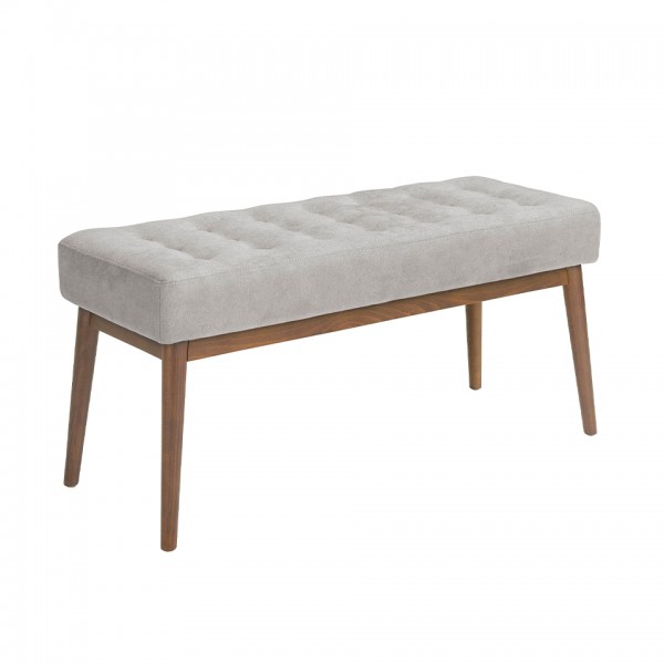 Banqueta Tela Gris