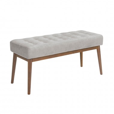 Banqueta Tela Gris