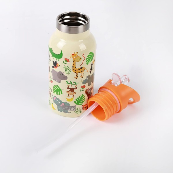 Botella Térmica  350 ml Animals Kids